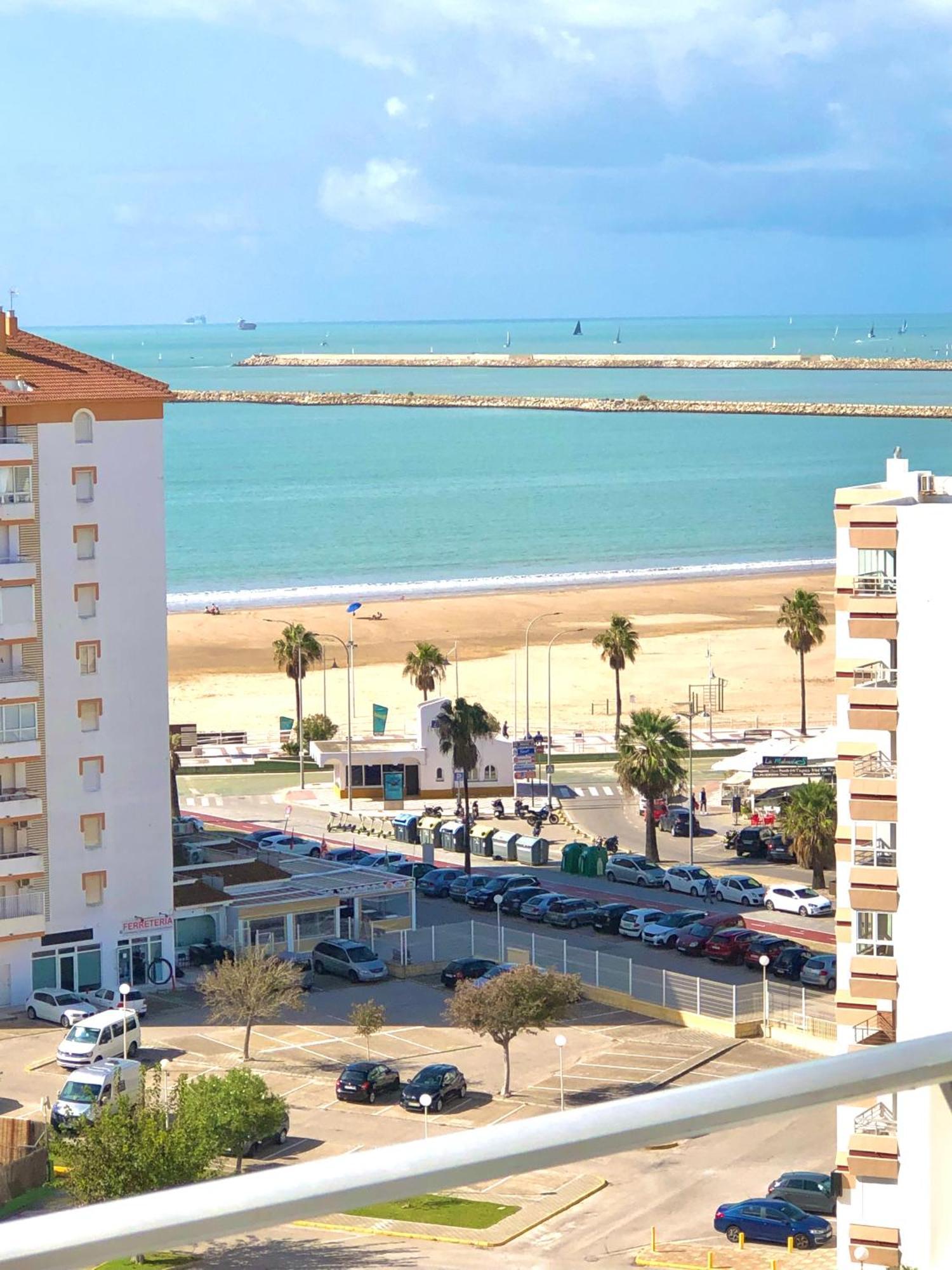 Апартаменти Frente Al Mar, Preciosas Vistas, Piscinas , Valdelagrana Ель-Пуерто-де-Санта-Марія Екстер'єр фото